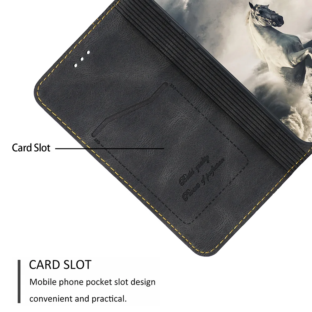 Luxury Flip Leather Case For Blackview A60 A80 Pro A70 Wallet Cover A 60 70 80 Stand Holder with Card Slots Multi-function Bags
