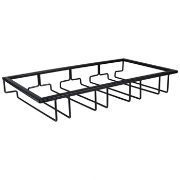 

1pc Glass Cup Holder Delicate Iron Art Wine Glass Hanger for Store Home