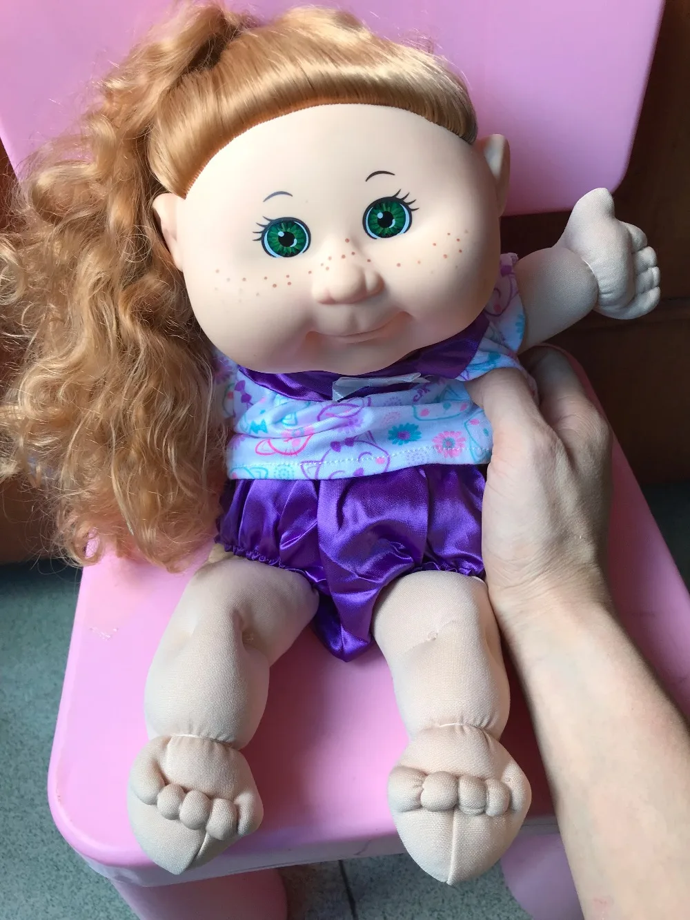 1" Новая Капуста патч Детские куклы Reborn Baby Doll детский подарок на день рождения