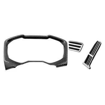 

Performance Pedal Covers Accelerator Pedals for Toyota RAV4 2019 & Carbon Fiber Pattern Dashboard Decorative Dash Panel