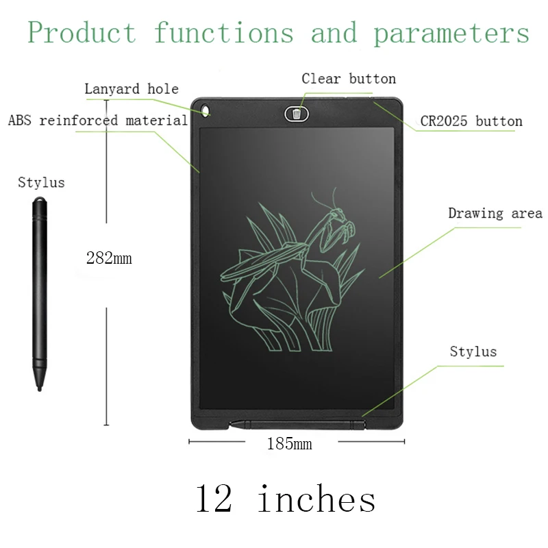 Планшет для рукописного ввода, доска для рисования, детская доска для рисования, ЖК-дисплей, 8,5 дюймов, детская умная доска для рисования с граффити, игрушка