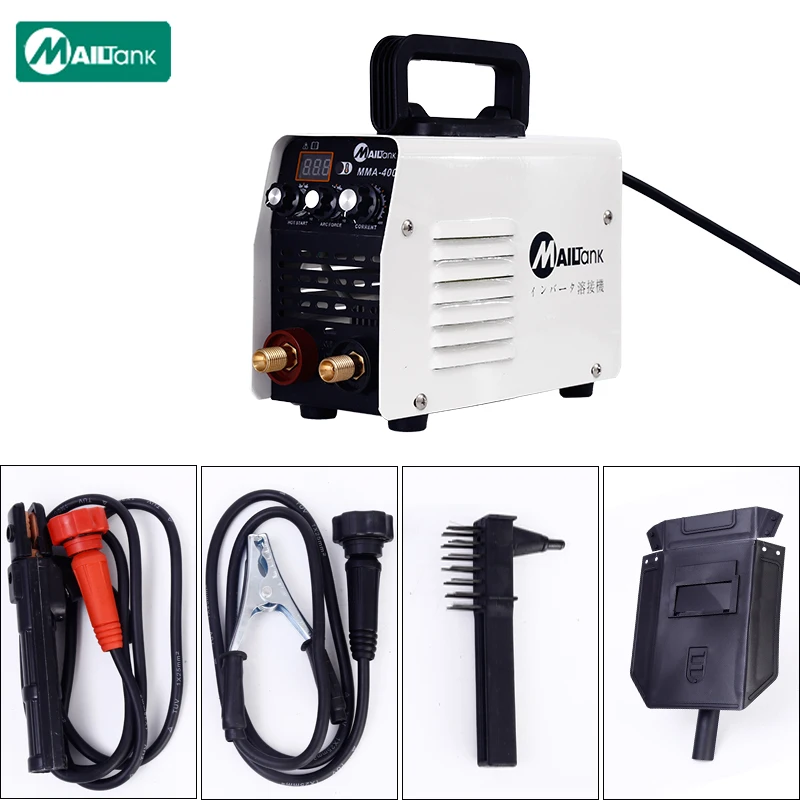 

MAILTANK arc welder MMA-400 mini welding machine 220V for Home Beginner Lightweight Efficient multi-function arc welder