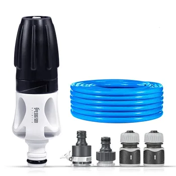 

New Design Mini High Pressure Car Wash Water Gun with 10M Hose Garden Nozzle Set Tool Adjustable Watering Flowers Water Gun