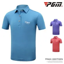 Pgm Golf Мужской Ультра-топ из тонкой ткани с коротким рукавом футболка Летняя быстросохнущая спортивная одежда Джерси дышащая крутая футболка