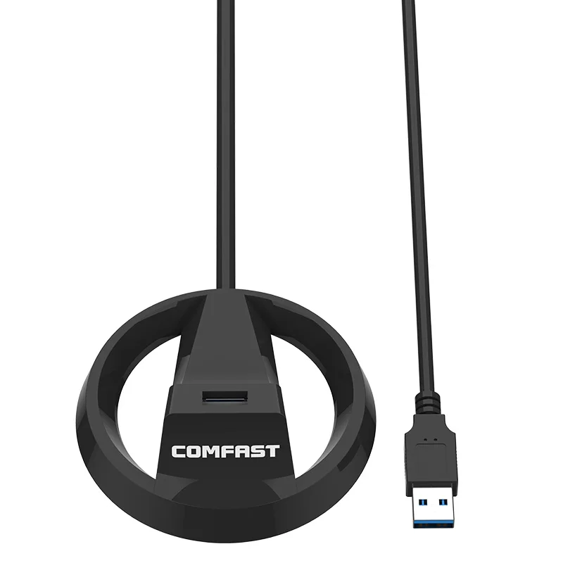 COMFAST USB Wifi адаптер 1900 Мбит/с 2,4 ГГц и 5,8 ГГц двухдиапазонный wifi ключ подключи и играй AC сетевая карта USB Wifi антенна CF-939AC