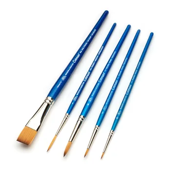 

Winsor & Newton Cotman Watercolor Brush Pens Nylon Tip Rigger Filbert One Stroke Angled Mop Fan Tip
