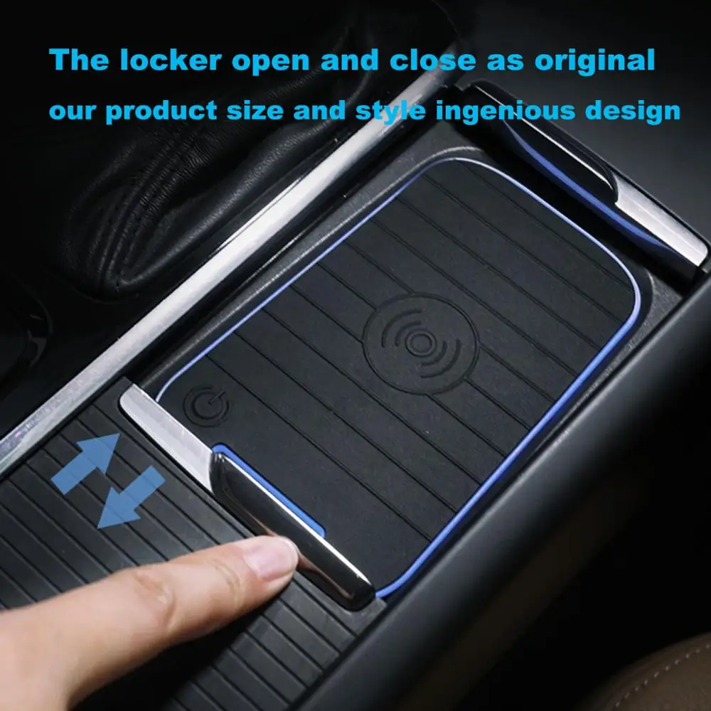  Cargador inalámbrico QC3.0 cargador inalámbrico de carga rápida con doble USB Plug & Play para SPA 
