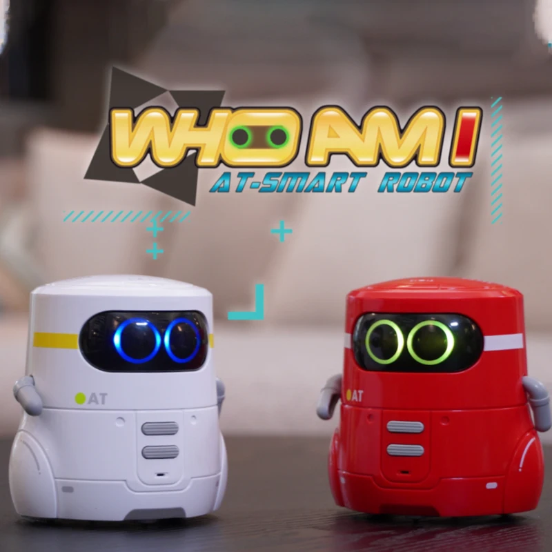 Игрушечный робот образовательная Интерактивная Роботизированная Игрушка с сенсорным управлением, интерактивный робот, милая игрушка, Интеллектуальный робот, подарок для детей
