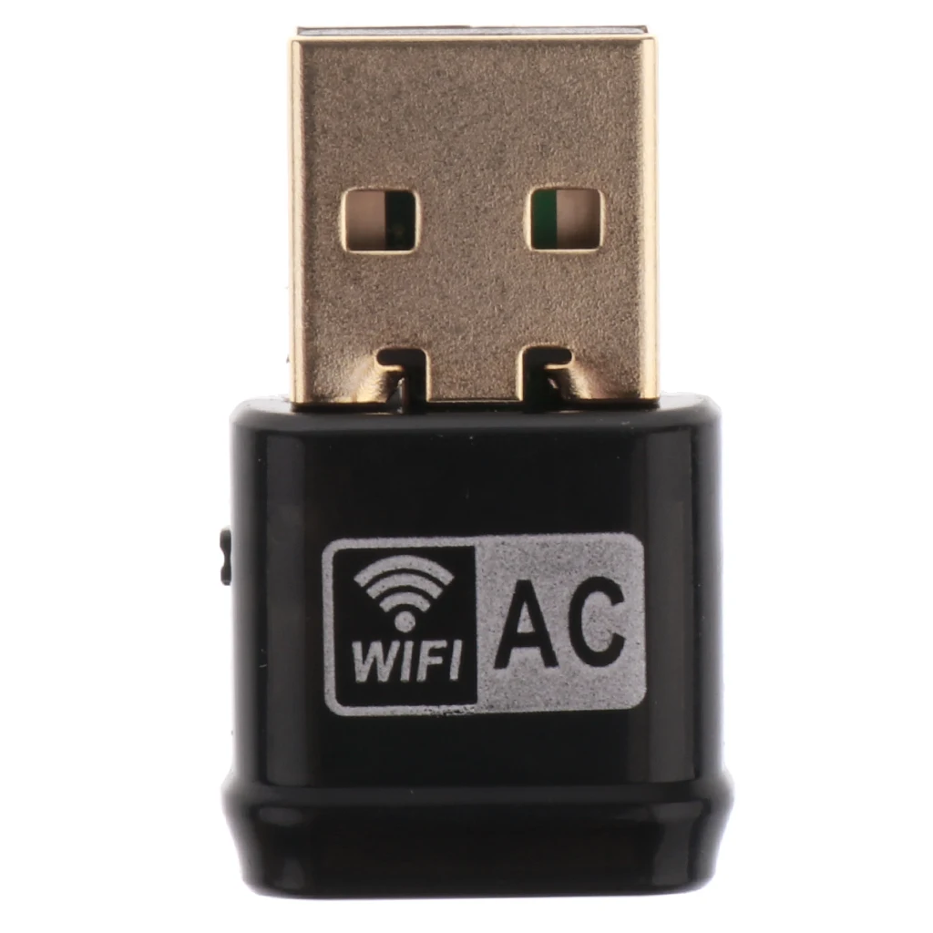 2xusb Wi-Fi адаптер 600 Мбит/с Dual Band 2,4G 5G Беспроводной сетевая карта с WPS