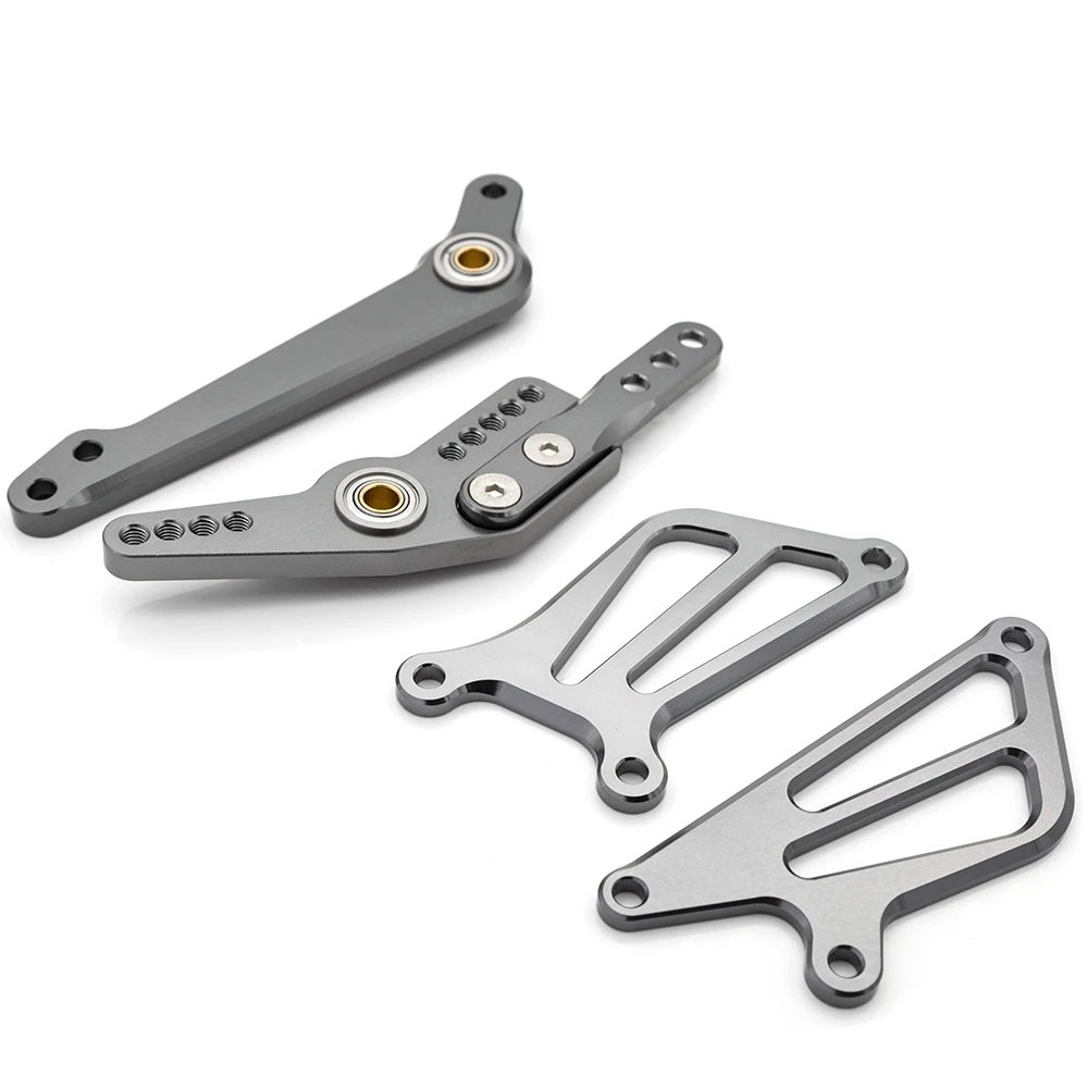 ForHonda CBR1000RR 2004-2007 ЧПУ Алюминий сплав мотоцикла для ног подножек педаль Rearset запасные части