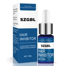 10 мл мощный безболезненный спрей для удаления волос Стоп-ингибитор роста волос термоусадочные поры кожи Гладкий Восстанавливающий эссенция крем для удаления волос