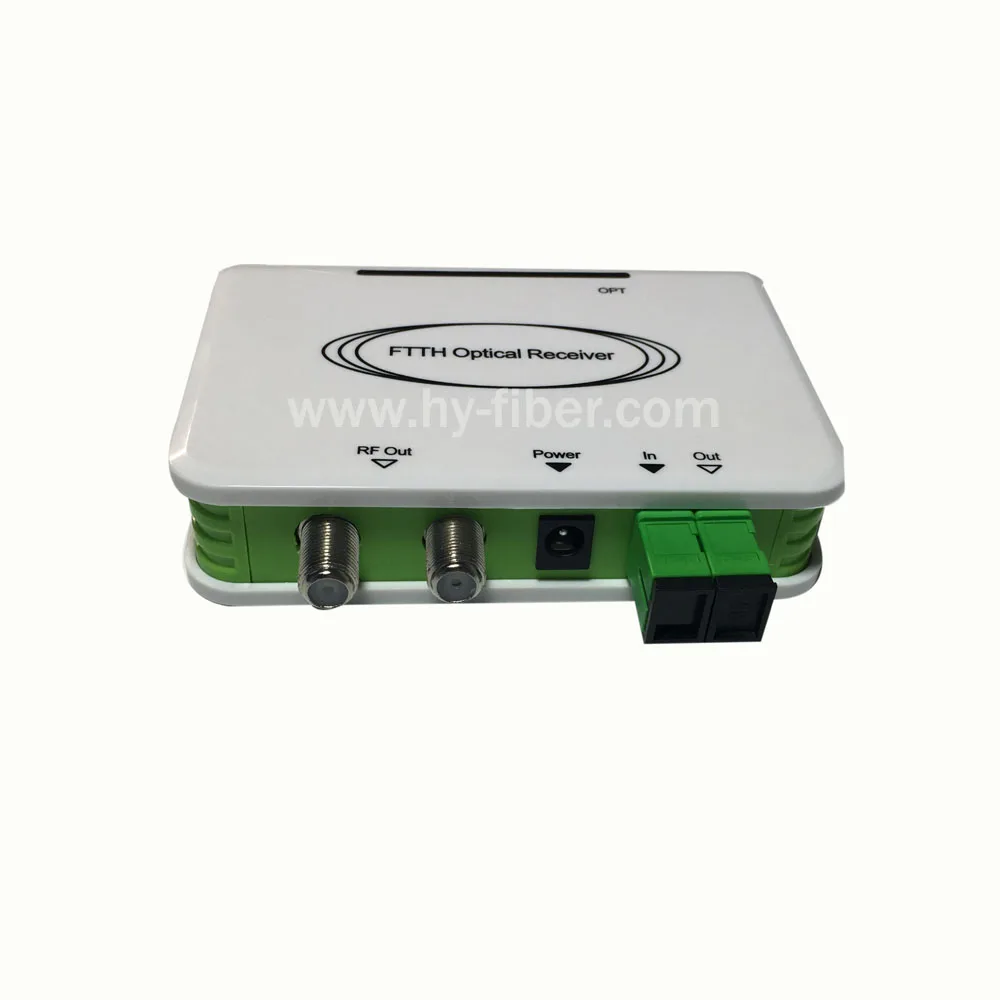 CATV оптический узел мини приемник ftth волоконно WDM конвертер с двумя RF портами