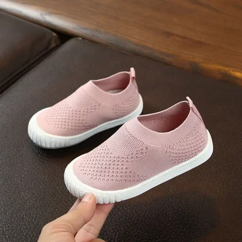 

Kids Sneakers Running Children Shoes Boys Sport Shoes Girls Breathable Knit Socks Sneakers Outdoors Soft Casual Shoes