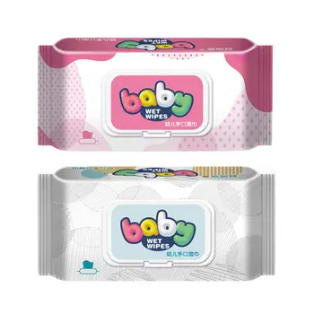 

60pcs/Box Baby Wipes Disinfection Portable Free-Alcohol Swabs Pads Wipes,Wipes For Newborns Adult'