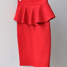 Новая Корейская женская юбка с оборками