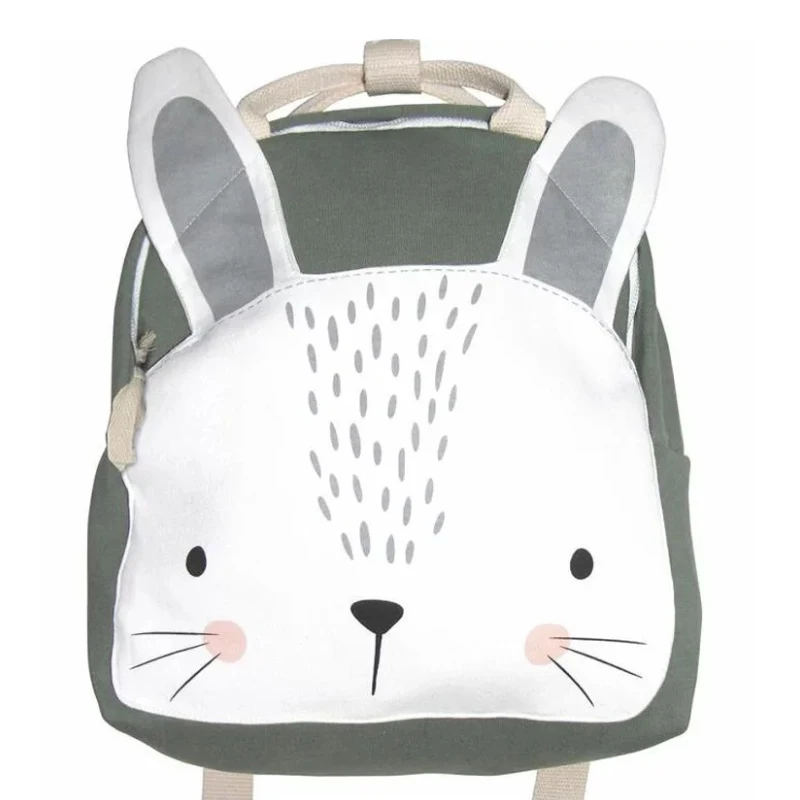 3-8 Years Old Kids School Bag Boys Girls Backpack Nordic Style Cartoon Animal Children Snack Toy Storage Bag Baby Backpack 5