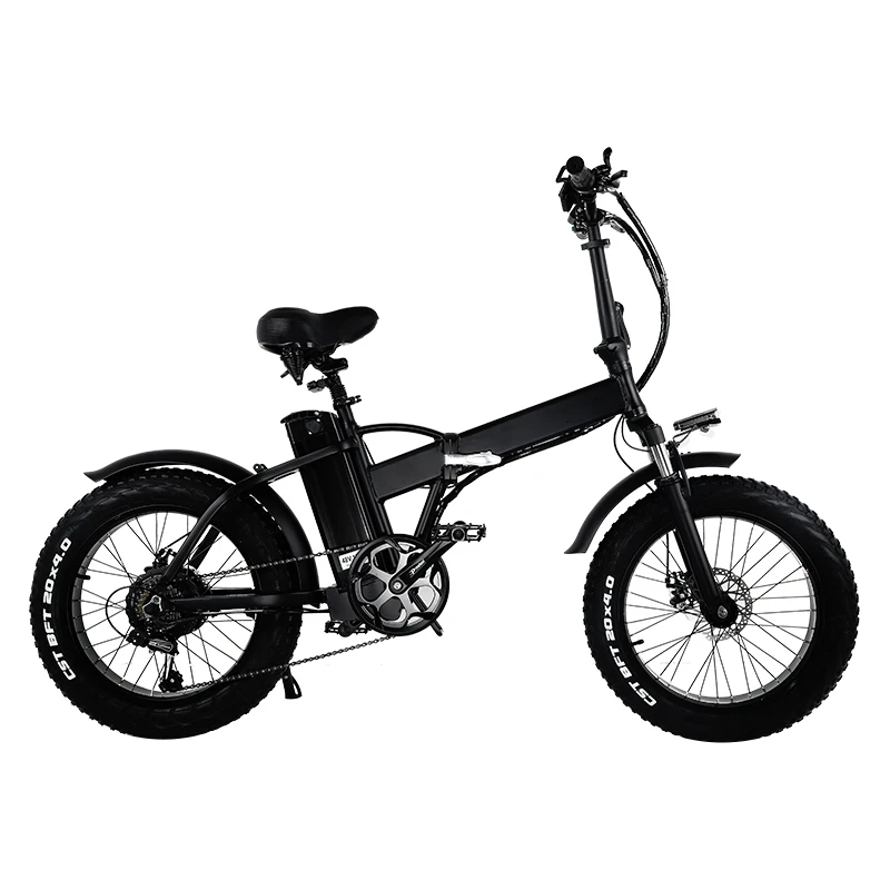 GW20 Portable 20 Electric Bicycle 7 Speed Fat font b Bike b font Snow font b