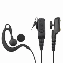 Hytera – écouteurs talkie walkie à 2 voies, casque d'écoute avec Ptt, 6 broches, pour Hyt pd780 pd780g pd785 pd785g pt580h