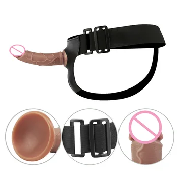 Strap on Anal Realistic Dildo Skin Feeling Huge Big Penis with Suction Cup Dildos Sex Toys for Woman Strapon Female Masturbation 3