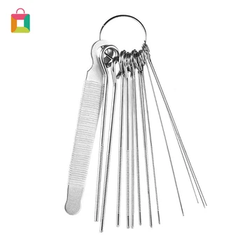 

Guitar Nut Repair Tools Luthier Tools Slotting File Saw Rods Slot Filing Set Portable DIY Luthier Replacement Accessory Cozy