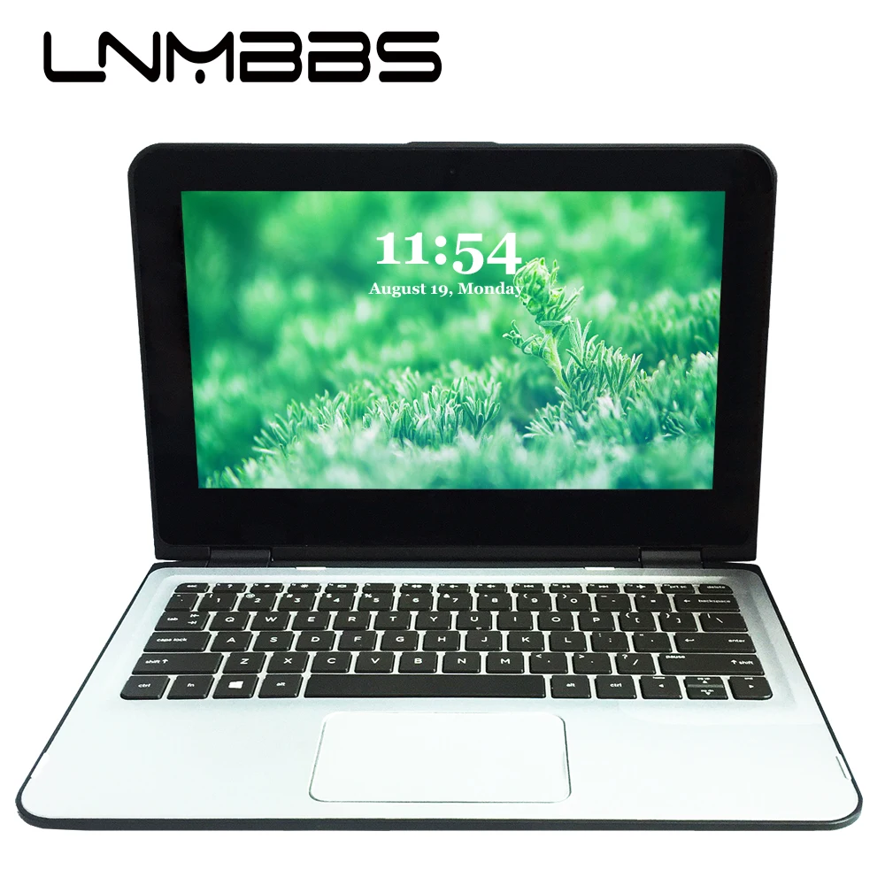 Top LNMBBS X36 11.6inch Laptop touch screen notebook 4GB 256GB SSD window 10 1366*768 IPS Quad Core Wifi HDMI camera office computer 0