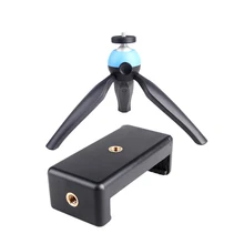 Portable Flexible 360 Degrees Rotation Desktop Mini Camera Tripod Mount Stand With Mobile Phone Holder