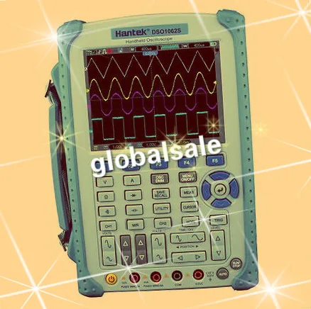 Портативный DSO1062S изолированный осциллограф Scopemeter 60 МГц 1GS/s 2 м памяти цифровой мультиметр USB