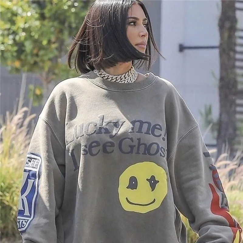 J Hope Lucky Me Ghost Sweatshirt Jhope I See Ghosts Hoodie Bts