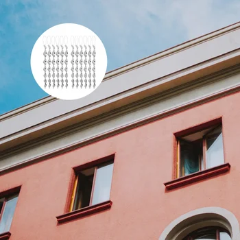 

12pcs Reflective Effective Hanging Wind Spiral Scare Bird for Balcony