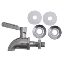 Прямая поставка M12 нержавеющая сталь напиток диспенсер кран для винного бочонка/кран