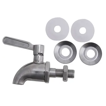 

Drop Ship M12 Stainless Steel Beverage Drink Dispenser Wine Barrel Spigot /Tap /Faucet New