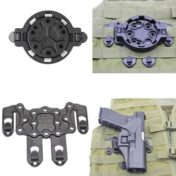 

Connect Molle CQC Strike Gun Holster Platform Adapter Mount at Any Cqc Pistol Airsoft Rifle Quick Disconnect System with Screw