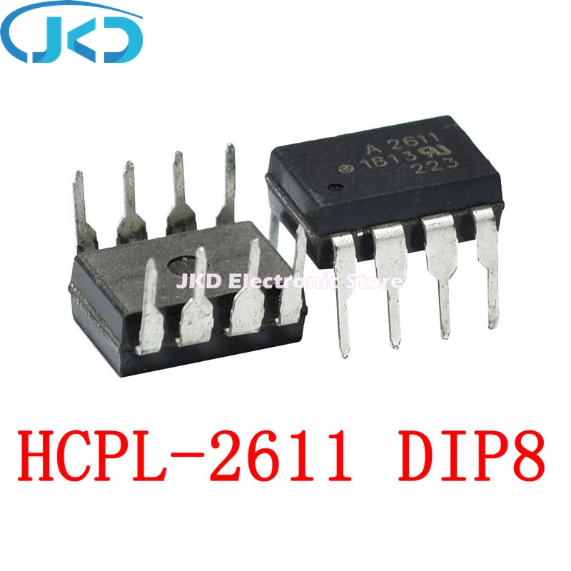 

10 шт./лот A2611 HCPL2611 HCPL-2611 HP2611 DIP-8 оптосоединитель