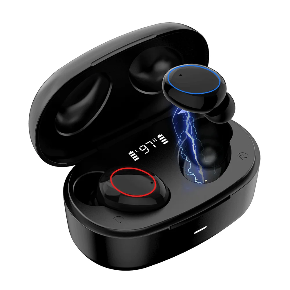 EZEAR X11 5,0 Беспроводные наушники с Blutooth, Hi Fi стереозвук, IPX7 водонепроницаемый спортивный монитор для бега, шумоподавление|Наушники и гарнитуры| | АлиЭкспресс