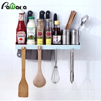 

Multi-purpose Knife Stand Holder Spice Storage Rack Shelf Kitchen Organizer Condiment Pots Storage Jars Bottles Shelf Tools