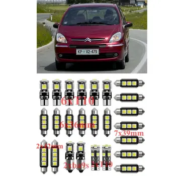 

Car Interior Led Light Kit For citroen SAXO SYNERGIE XANTIA XSARA C-ZERO DISPATCH error free t10 31mm 36mm 39mm 42mm