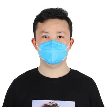 

10PCS KN95 Masks 4-Layers Disposable Mask Dust-proof And Breathable Safety 95% Filtering Face Masks Color Random GY