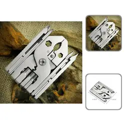 Durable Multi Tool Pliers 25 In 1 Compact  Screwdriver Multifunctional Pocket Screwdriver   for Camping  Multi Tool Pliers