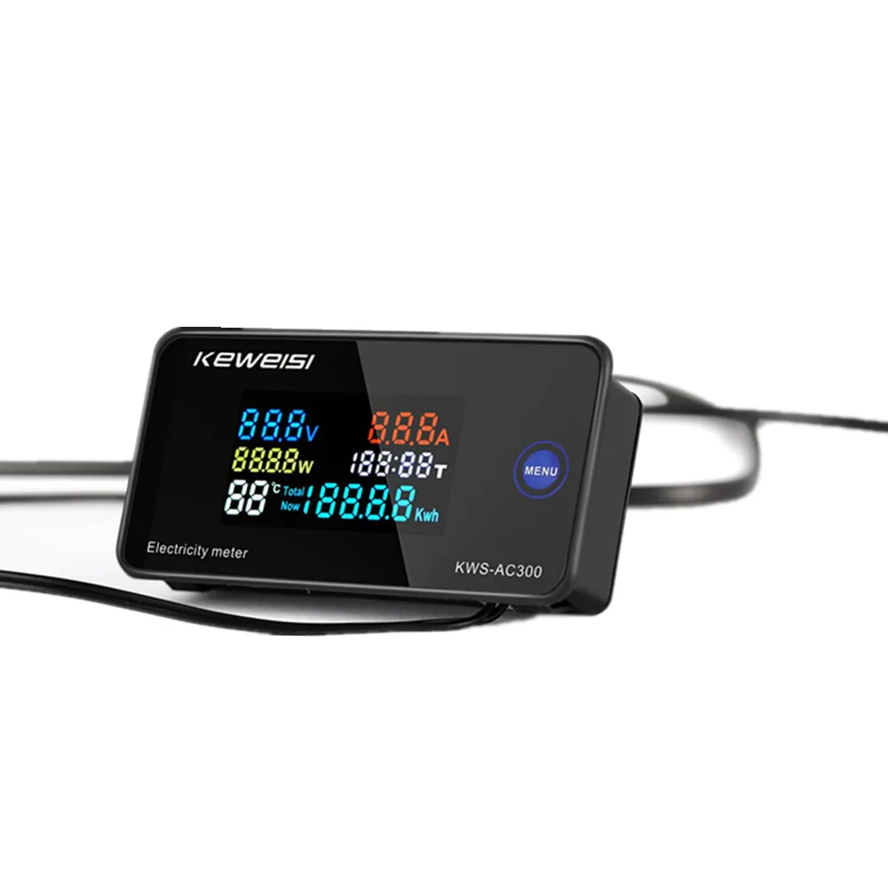 KWS AC Digital Voltmeter 50-300V 45-65Hz