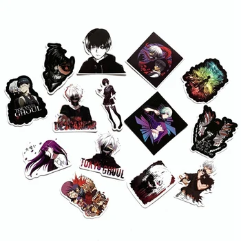 

50Pcs/Lot Japan Anime Tokyo Ghoul For Luggage Laptop Skateboard Car Bicycle Backpack Decal Pegatinas Toy Stickers