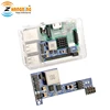Passive POE-PiHat 10W PoE delivering power to a Raspberry Pi 3B+ or Pi 4, Output 5V PoE Hat board 1