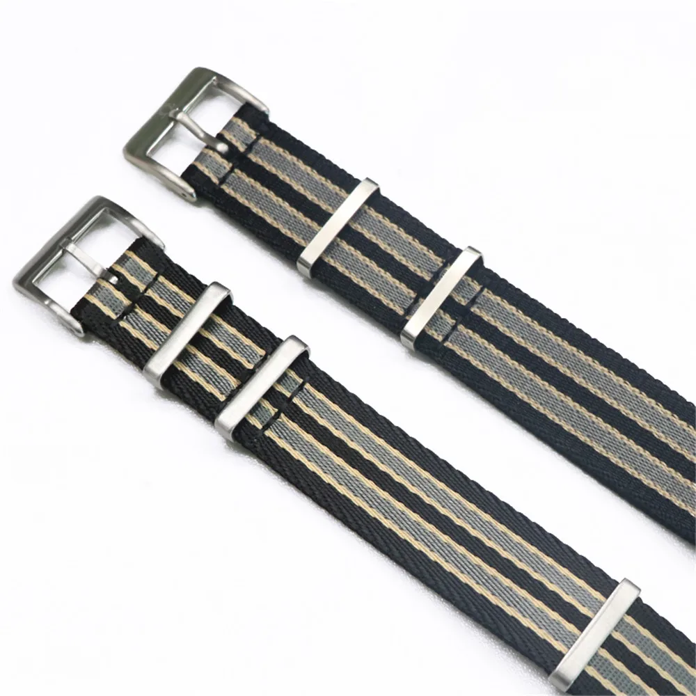 18mm 20mm 22mm Nylon Canvas Watchband 