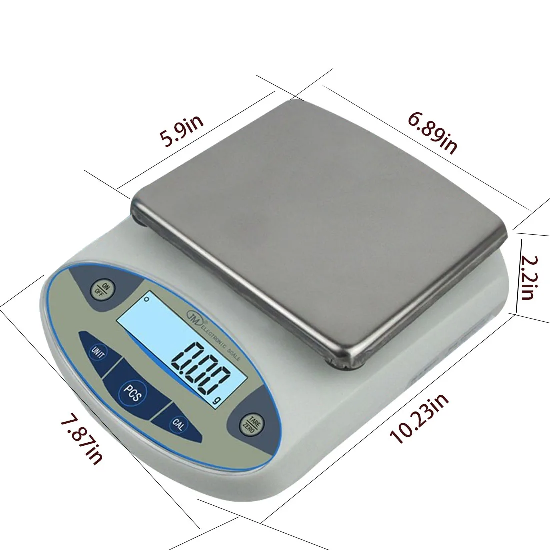 VEVOR Analytical Balance 2000g/0.01g High Precision Lab Digital Analytical Balance Jewelry Scale with Wind Shield 