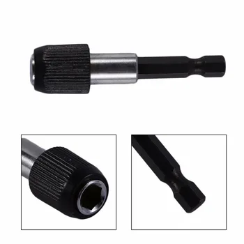 

60mm 1/4" Car Repair Handle Screwdriver Holder Bit Hex Shank Ferramentas Automotiva Extension Rod Magnetic Holder Drill Chuck