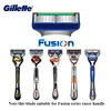 Gillette Fusion Razor Blade 5 Layers Safety Manual Shaving Head Replacement Professional Beard Shaver Blades for Man Face Care 6