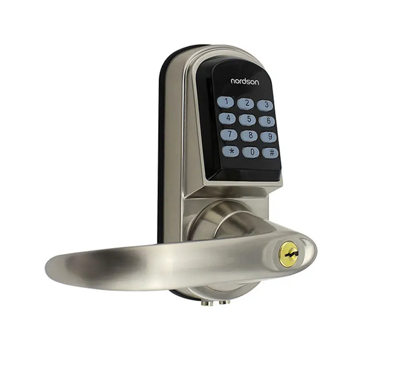 Nordson умный дверной замок Bluetooth Простая установка контроля доступа цифровая клавиатура пароль RFID замок дома для квартиры офиса