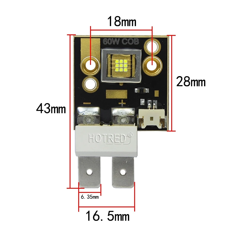 Китай Luminus CBT-90 чип osram 60 Вт Холодный белый сценическое освещение COB 120 градусов для движущийся головной свет свадебный бар следуют точечные огни