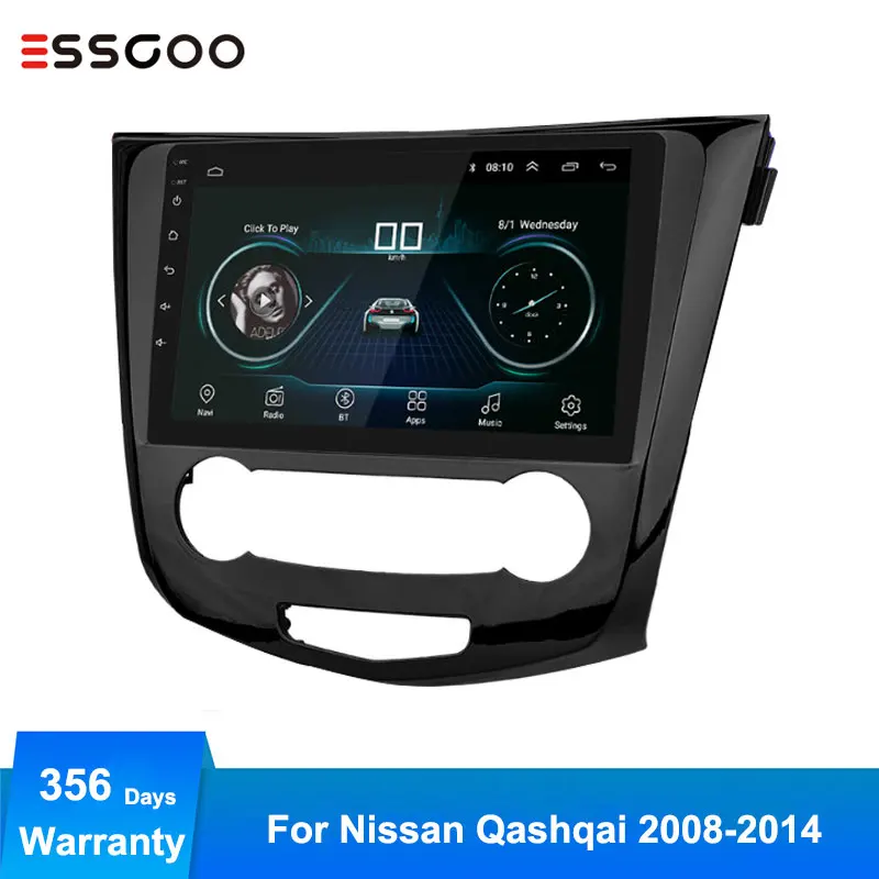 

Essgoo For Nissan Qashqai 2008-2014 2 Din Android Car Radio Central Multimedia Video Player Auto Stereo GPS Navigation Autoaudio