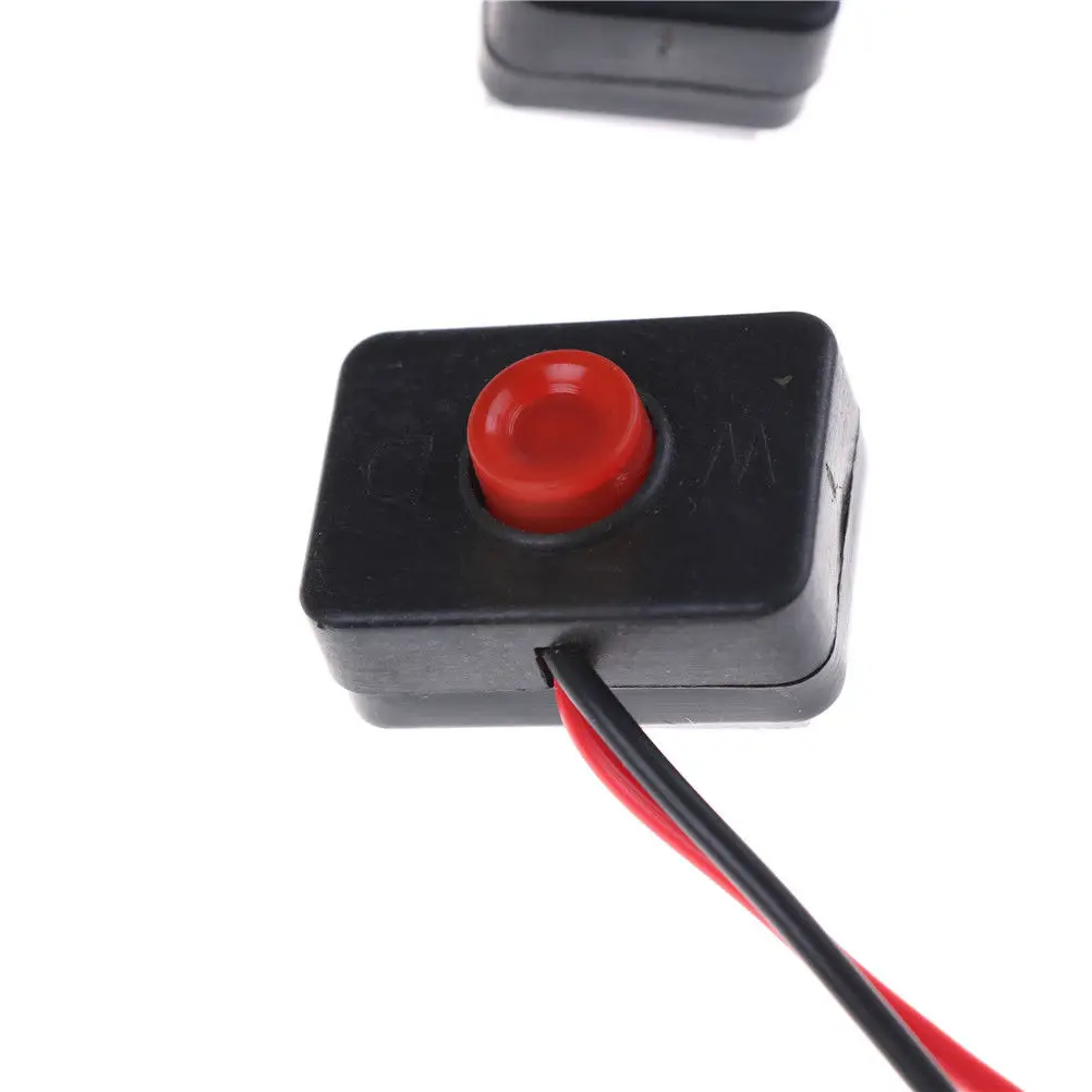 Проводной переключатель для движения DC 12V 2AAdhesive Base кнопка автомобиля 3 5x2 5x15cm/1 4