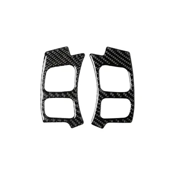 

For Lexus NX 200 200t 300h Car accessories Steering wheel button panel decorate carbon fiber interior trim car stickers 3D Patch